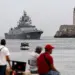 Navios militares russos começam a  chegar ao porto de Havana, em Cuba