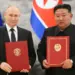 Coreia do Sul, Japão e EUA condenam “nos termos mais fortes possíveis” pacto entre Pyongyang e Moscovo