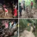 Doentes no Nsundi  levados em tipoias  por falta de transporte