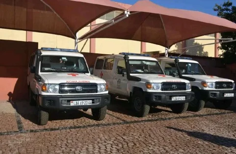 Sector da Saúde na Huíla reforçado com novas ambulâncias