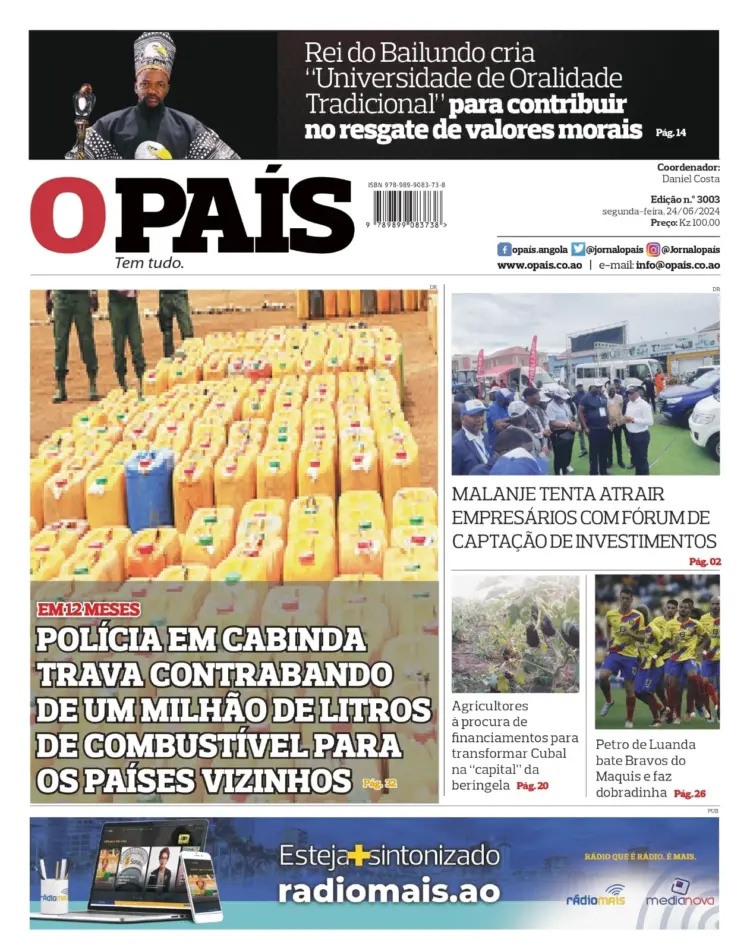 Editorial: Combate ao contrabando de combustível