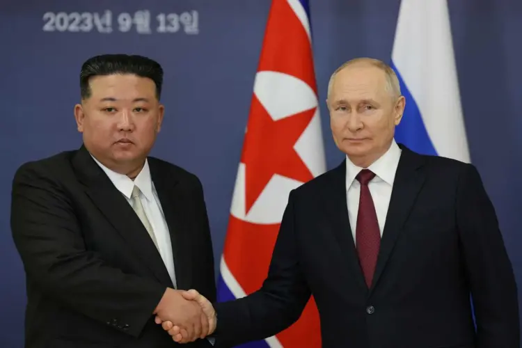 Rússia e Coreia do Norte  realizam manobras navais  conjuntas no Pacífico