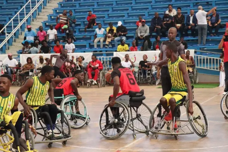 Desportivo Ngueto Maka conquista nacional de basquetebol em cadeira de rodas