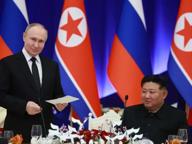 Kim Jong-un descreve Putin como “o melhor amigo” da Coreia do Norte