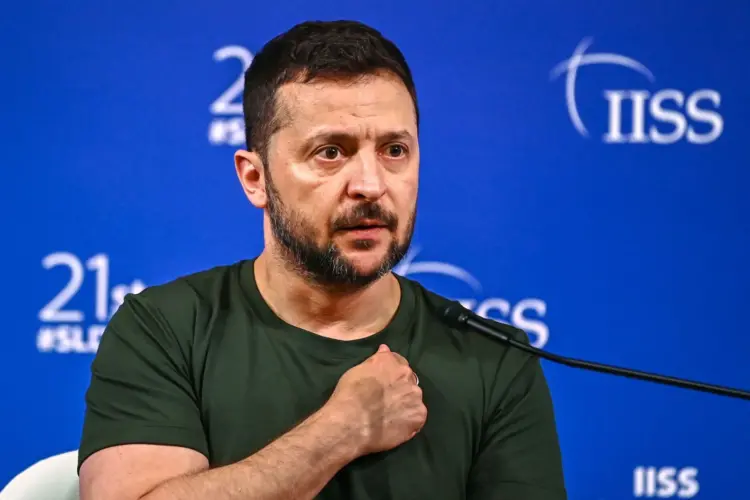 Zelensky teve uma reunião  “muito boa” com o secretário  da Defesa dos EUA