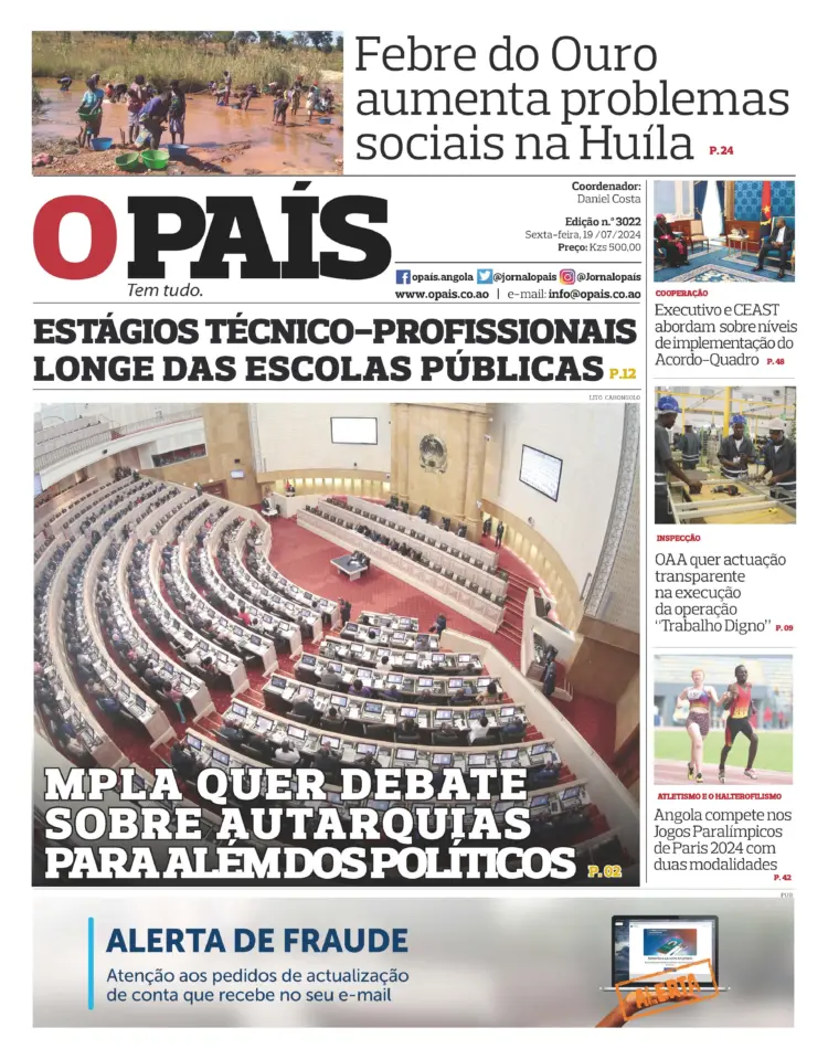 Editorial: Autarquias ‘fora’ do Parlamento