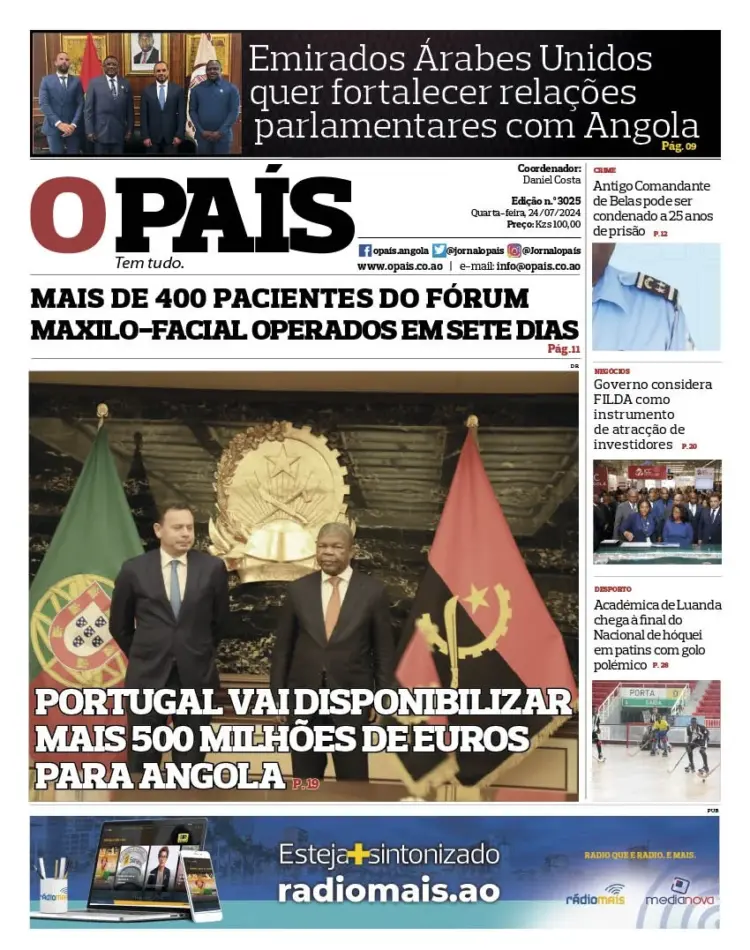 Editorial: Angola e Portugal