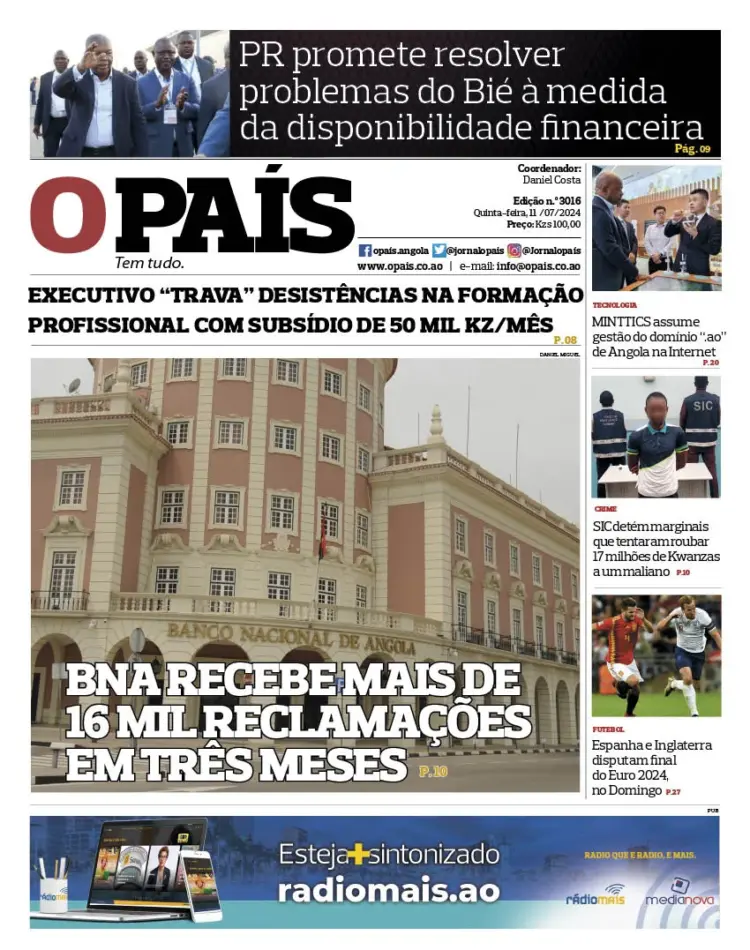 Editorial: João Lourenço no Bié