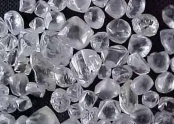 Produção de Diamantes gera 288 milhões  de dólares em receitas de Janeiro a Maio