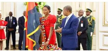 Azenaide Carlos é a porta-bandeira de Angola nos Jogos de Paris