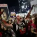 Manifestantes em Israel  exigem acordo com Hamas