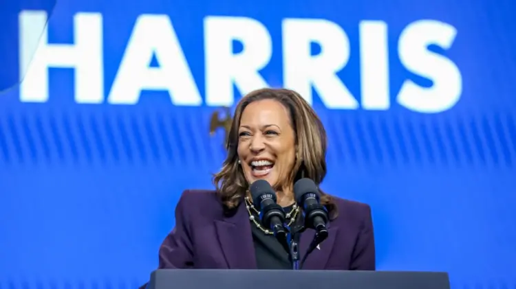 Kamala Harris avalia potenciais  candidatos a vice-presidente dos EUA