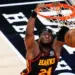 Bruno Fernando fora do Atlanta Hawks da NBA