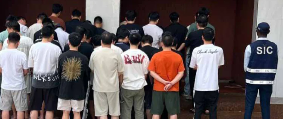 Grupo de 46 chineses detido por burla em casino virtual