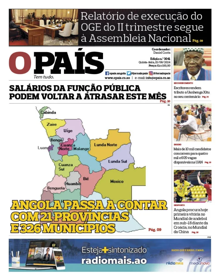 Editorial: Angola e Zâmbia de mãos dadas