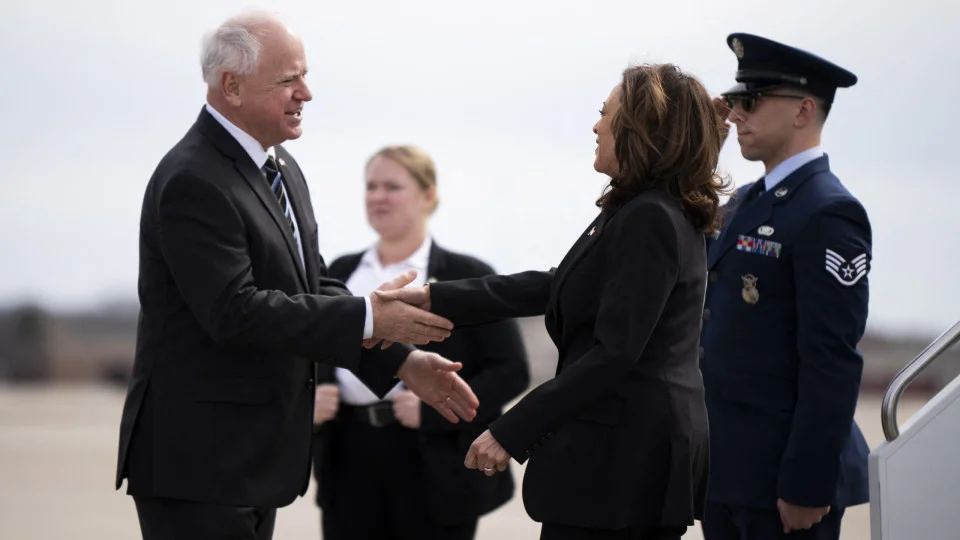 Tim Walz é o escolhido para ‘vice’ de Kamala, avança CNN internacional