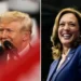 Pesquisas eleitorais registam queda da vantagem de Kamala sobre Trump
