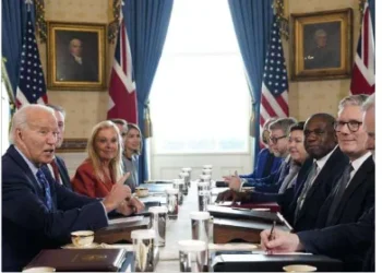 Biden e Starmer não chegam a acordo sobre ataques de longo alcance da Ucrânia contra a Rússia