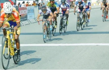 Grande Prémio Clínica Girassol em ciclismo esboçado ao pormenor