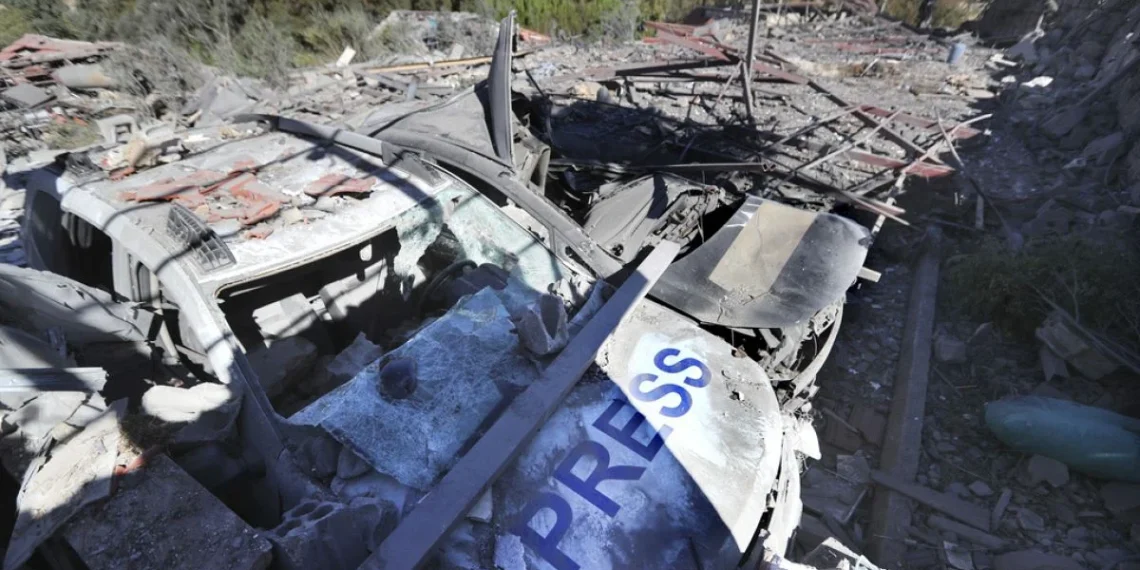Ataque aéreo israelita mata jornalistas que cobriam a guerra no Líbano
