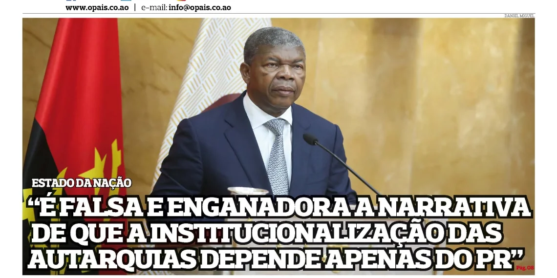 Editorial:Estado da Nação