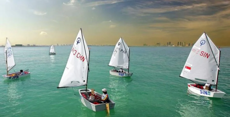 Selecção Nacional de vela em optimist esboça Africano com foco no pódio