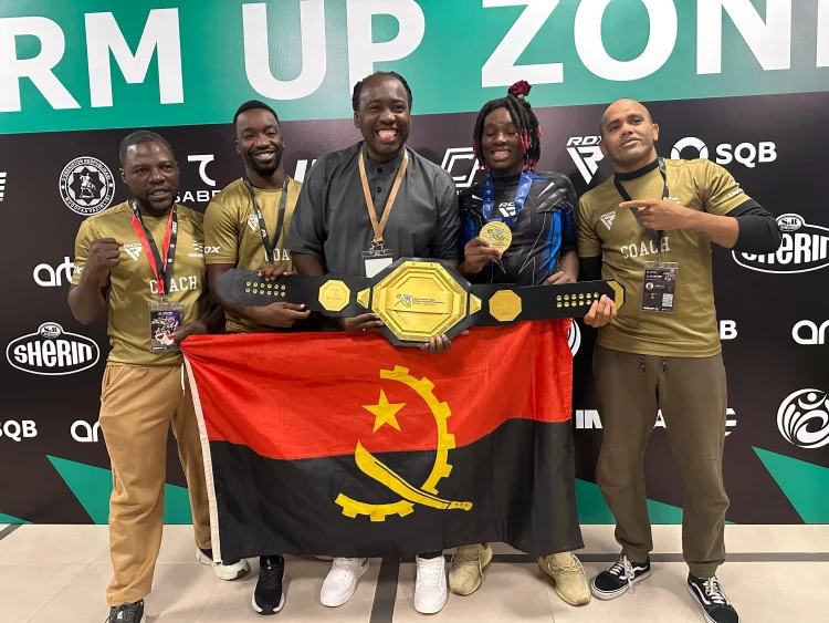 Angola regressa hoje ao país com  doze medalhas do Mundial de MMA