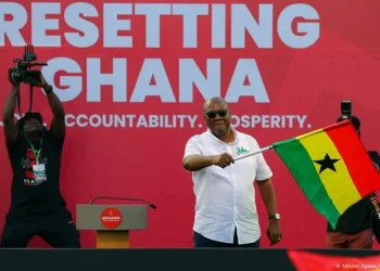Candidato da oposição vence  presidenciais no Ghana