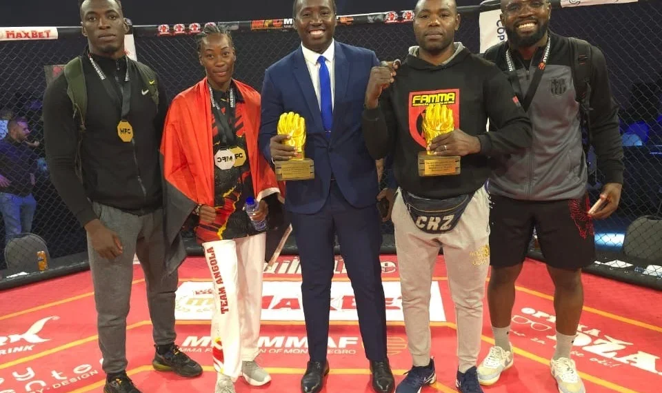 Selecção Nacional de MMA regressa  hoje ao país com três medalhas de ouro