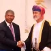 João Lourenço e Haitian Bin Tarik Al Said mantêm encontro em Mascate