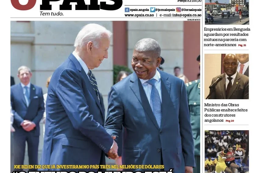 Editorial:Novos ventos entre Angola e EUA