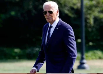Biden no Jardim da Cidade Alta