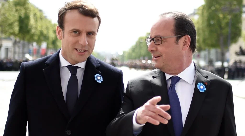 François Hollande defende que Macron deve “terminar o mandato”