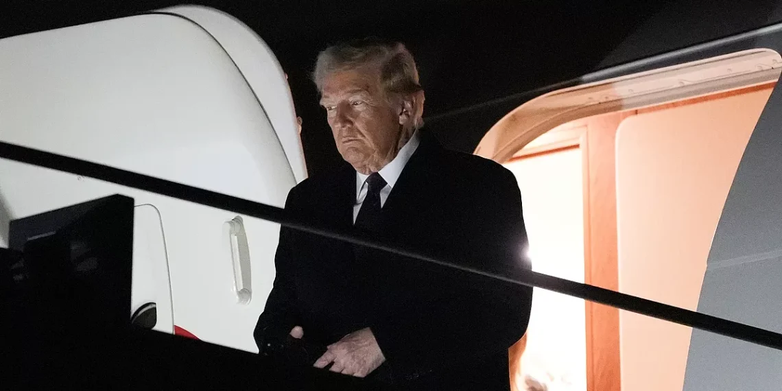 Trump antecipa chegada em Washington