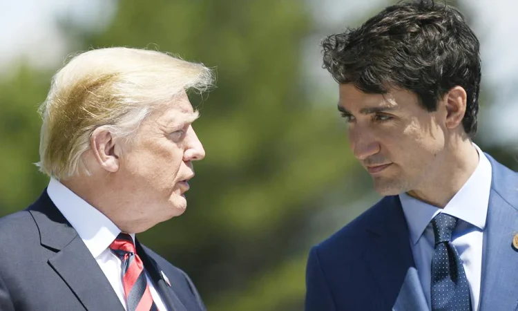 Justin Trudeau pede aos  chefes de governo provinciais  que enfrentem Trump
