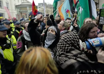 Manifestações pró-Palestina aconteceram  nas principais capitais europeias