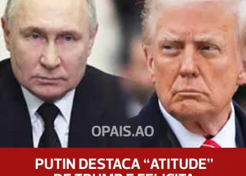 Putin destaca “atitude” de Trump  e felicita por tomada de posse