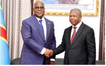 Presidente da República e Félix Tshisekedi voltam a analisar situação de segurança no Leste da RDC
