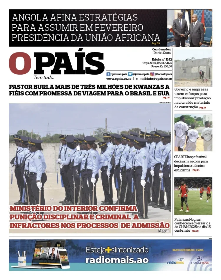 Editorial:Pacificação do continente