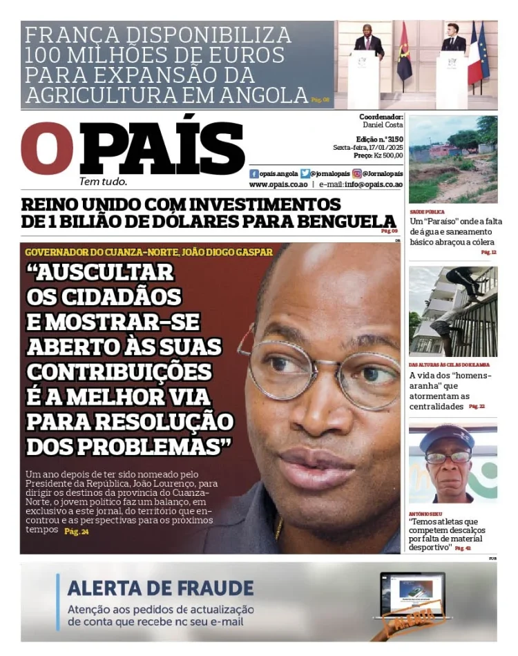 Editorial:Luanda e Paris de mãos dadas