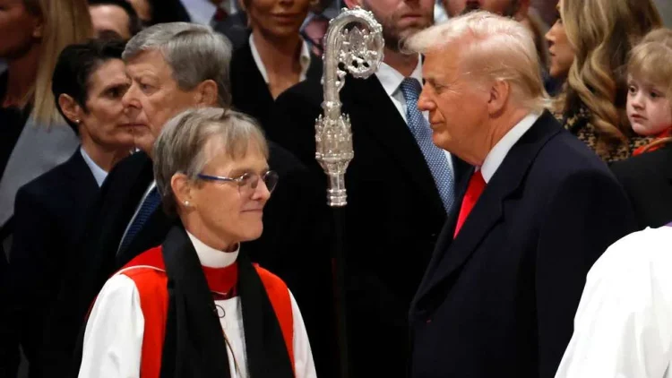 Trump qualifica de desagradável  bispa de Washington e exige  desculpas por discurso