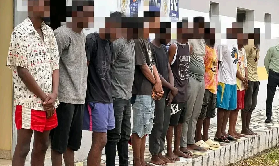 Detidos dez cidadãos acusados de diversos crimes no Panguila