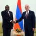 Embaixador de Angola na Rússia entrega cartas credenciais ao Presidente da Armênia