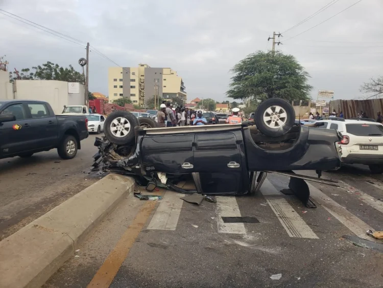 Registados 11 acidentes de viação nas últimas 24 horas em Luanda