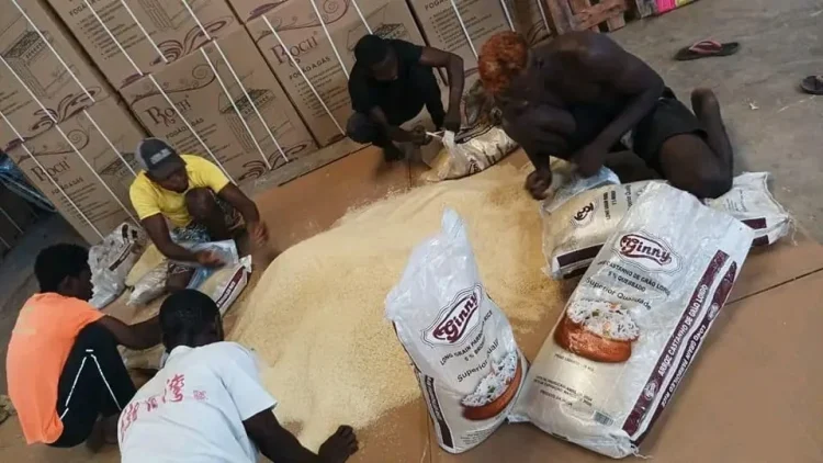 SIC detém cidadãos por adulteração de arroz no município de Viana