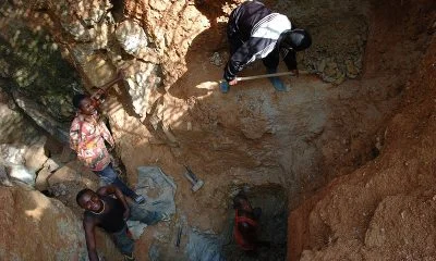 Cinco pessoas perderam a vida em consequência de um deslizamento de terra na Lunda Sul