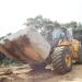 Obras de contenção da ravina do Morro do Binda em fase final