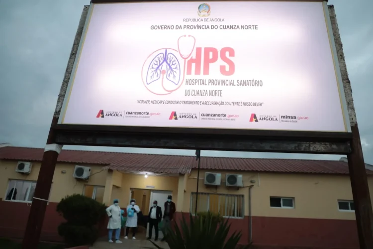 Mais de noventa pacientes atendidos diariamente no Hospital Sanatório do Cuanza-Norte