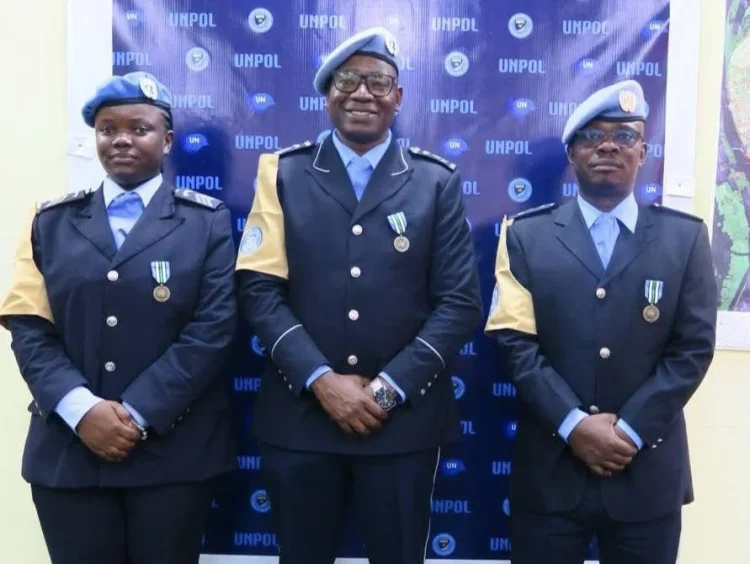 Efectivos da Polícia Nacional recebem medalhas de mérito no Sudão do Sul