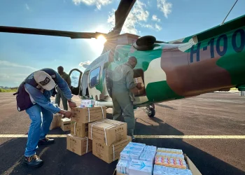Mais de vinte toneladas de alimentos enviados ao Luinha